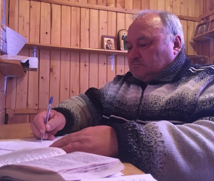 Житель Тегульдета Василий Габов